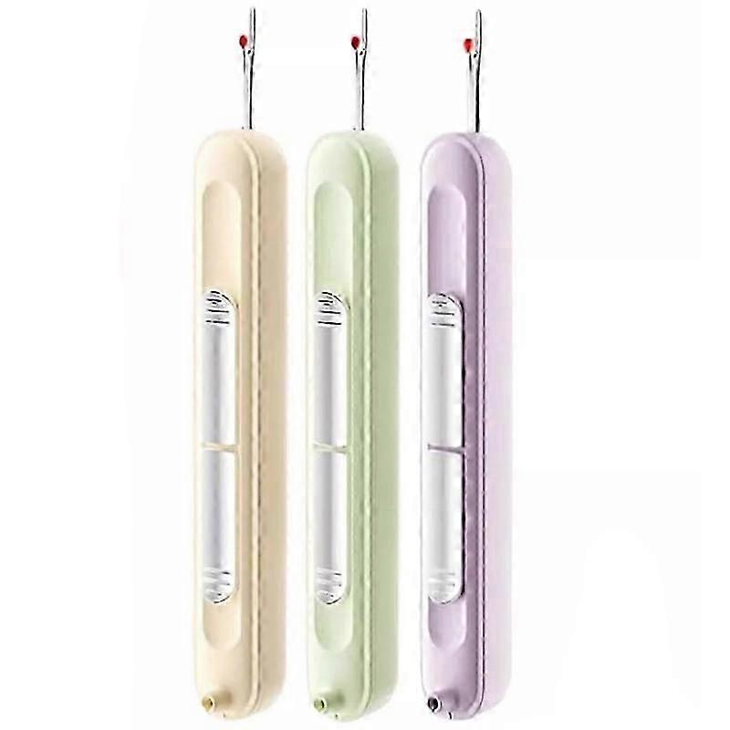 Plug-in Needle Threader, 2 in 1 Threading and Thread Removal Tools