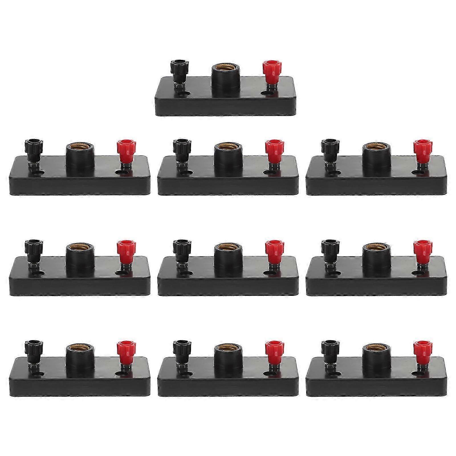 10 stuks E10 lamp lamp voet voet lamp retro lamp houder natuurkunde schroef lamphouder circuit experiment apparatuur