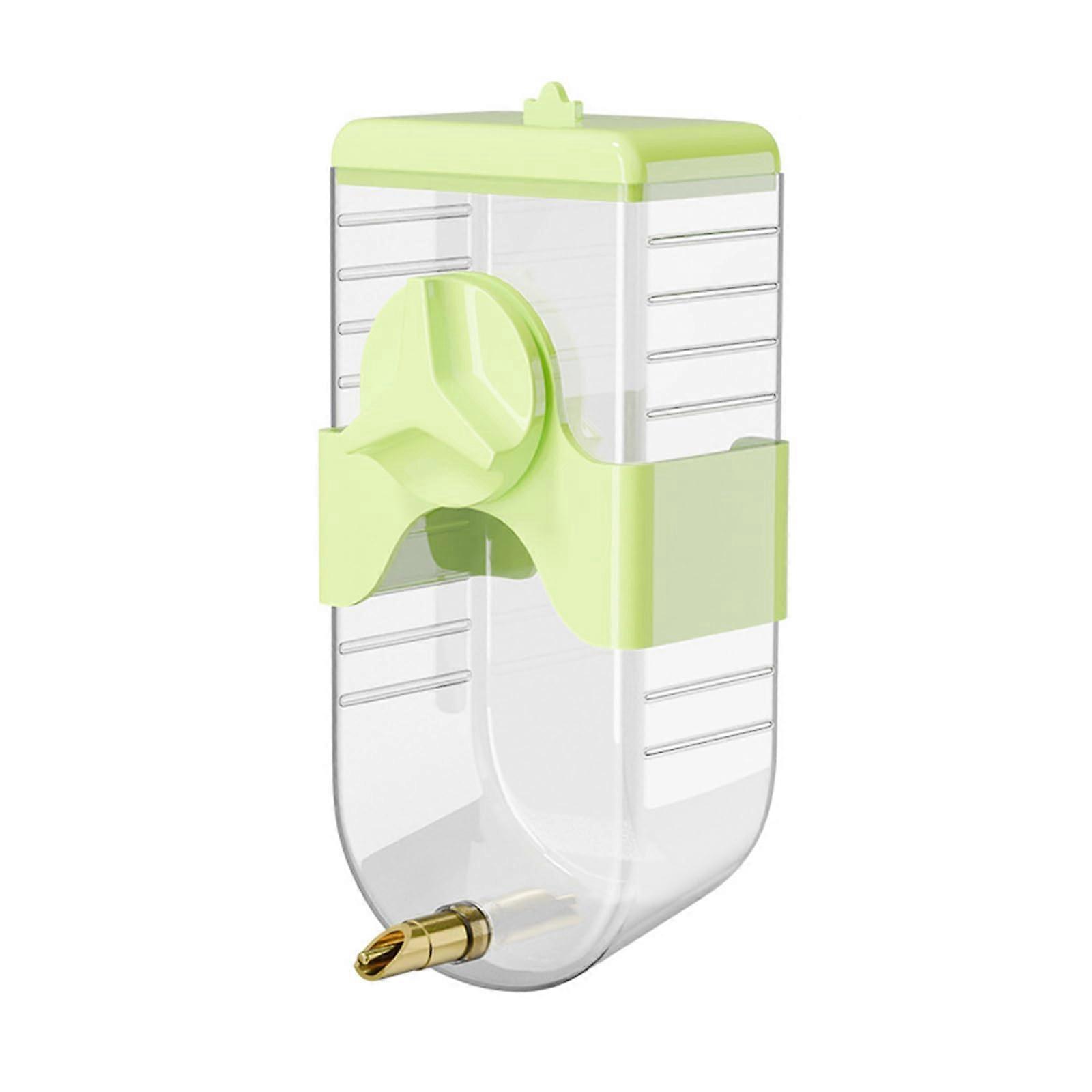 Space-Efficient Parrot Water Bottle Hydration Solution with Visible Water Level and Anti-Splash Design for Bird Cages