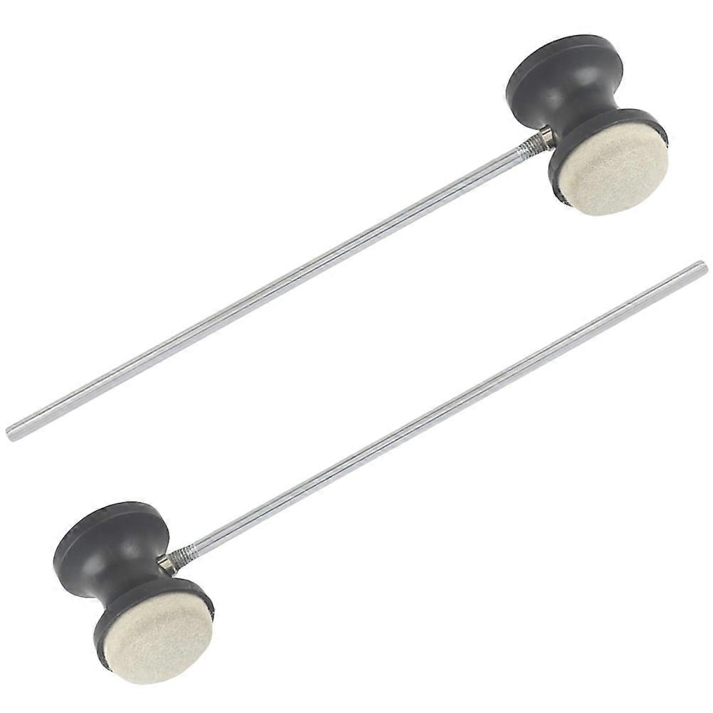 Felt Drum Pedal Hammer Replacement – Durable Percussion Accessory with Stainless Steel Handle for Drum Kits and Kick Pedals