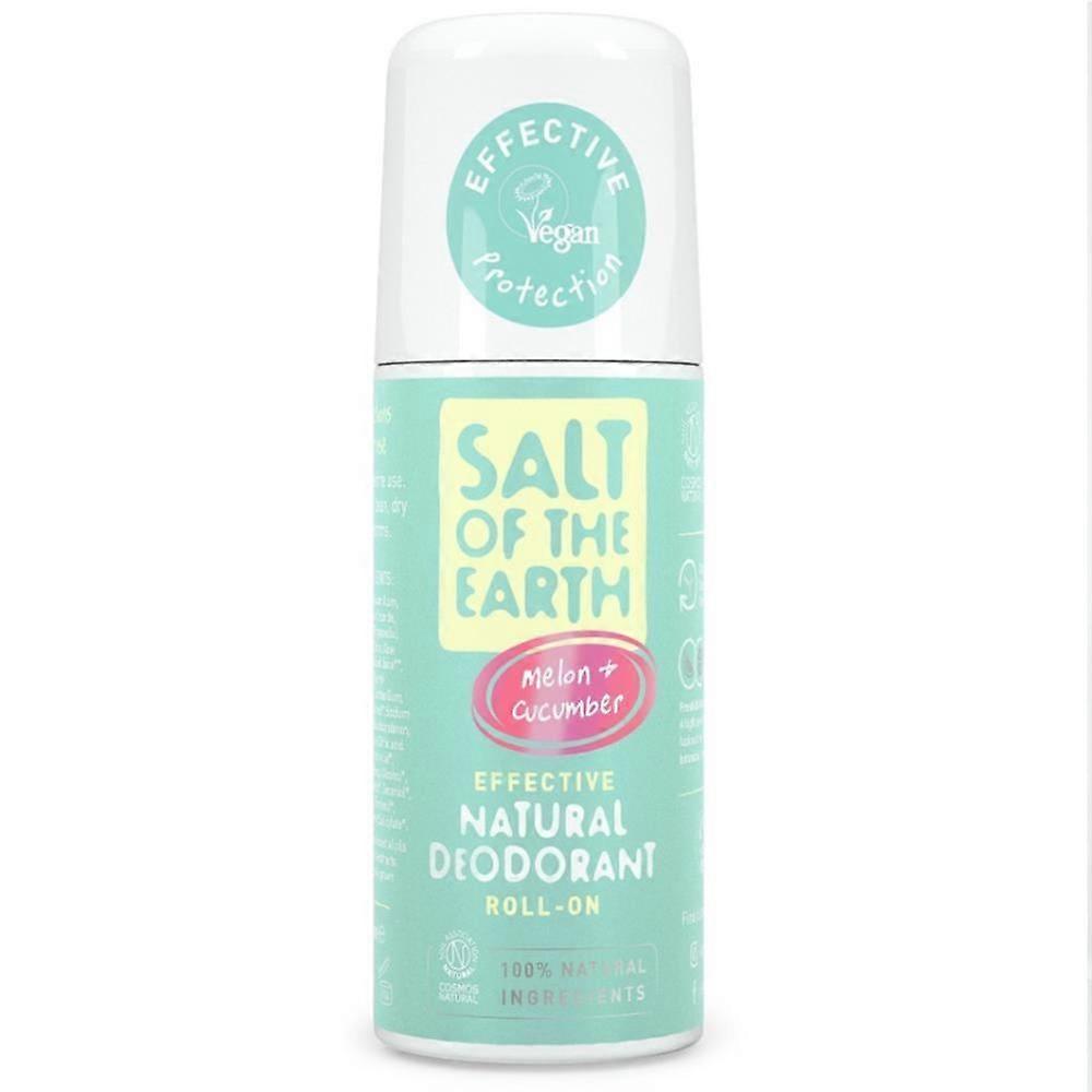 Salt Of the Earth Melon & Cucumber Roll-On Deodorant 75ml - 4 Pack