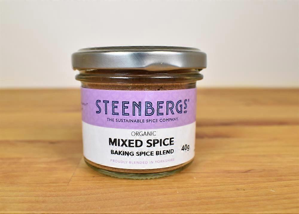 Steenbergs Organic Mixed Spice for General Baking 40g - 3 Pack