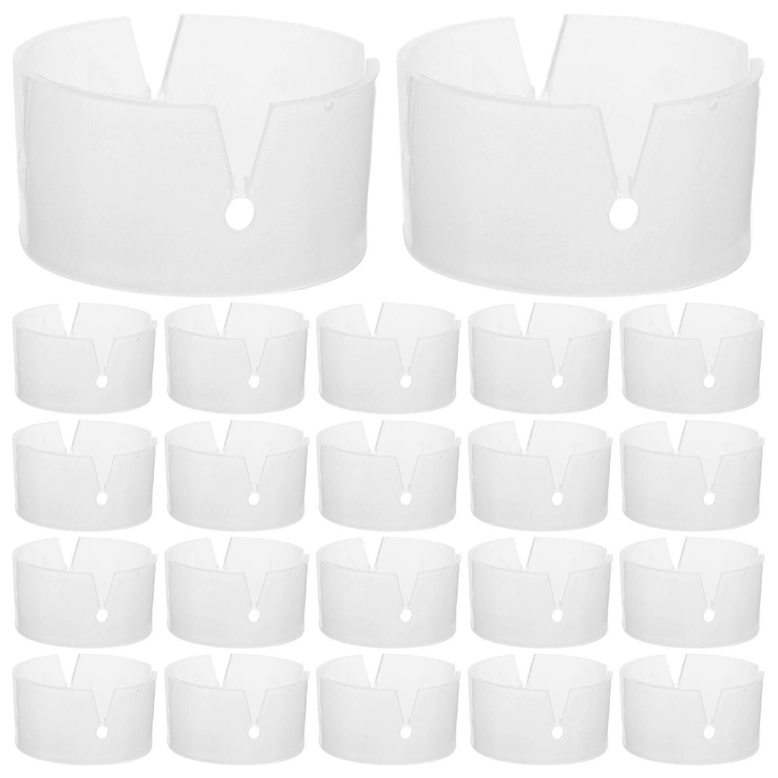 Decorative Balloon Connectors 300Pcs White Lightweight And Folders For Event Planners Wedding Decor