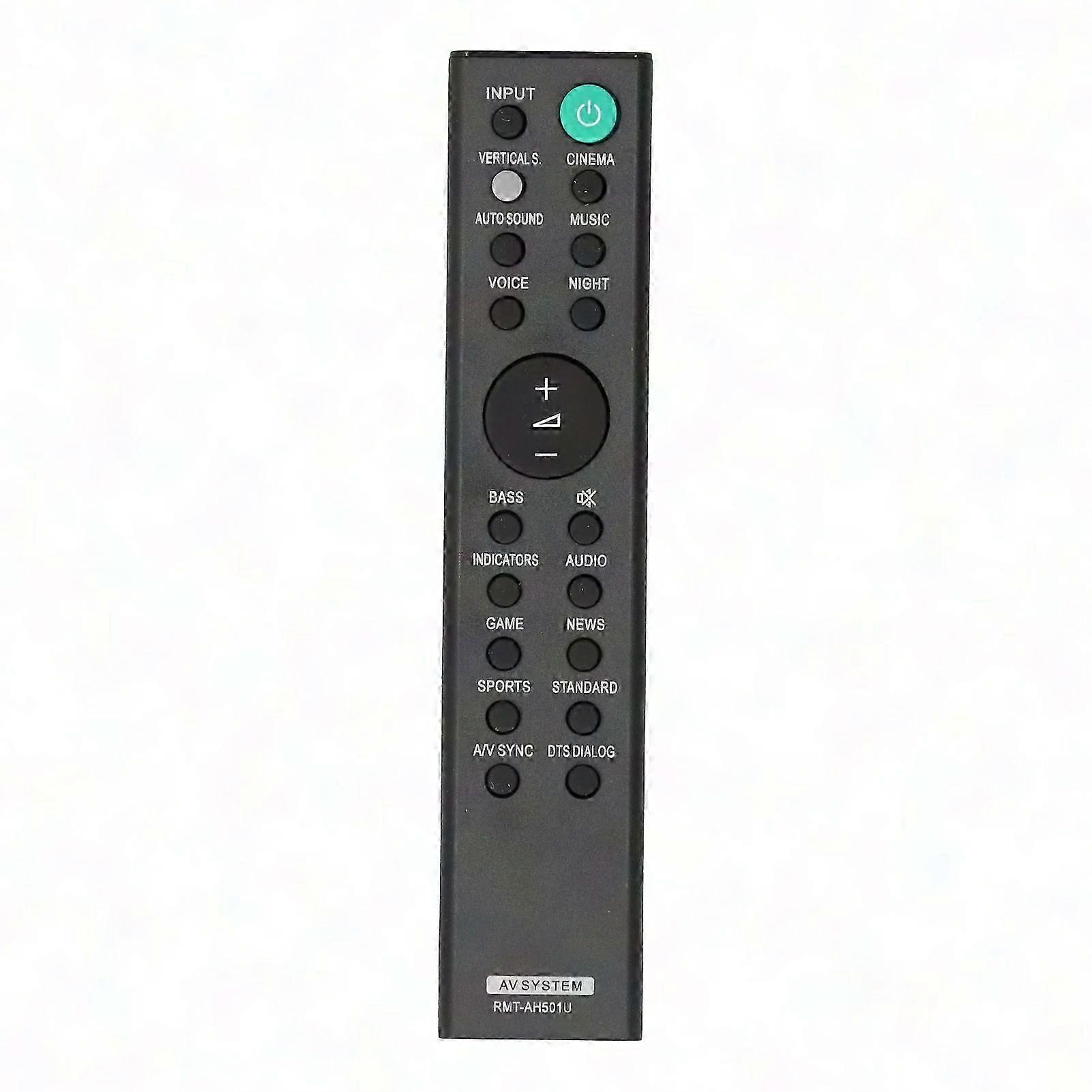 HTX8500 Soundbar Remote Control Replacement RMT-AH501U