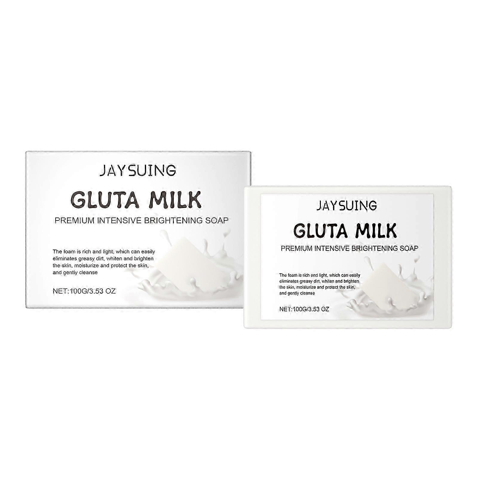 Jaysui Milk Body Cleansing Soap Gentle Nourishing Cleansing Skin Extraction Handmade Moisturizing Skincare Soap