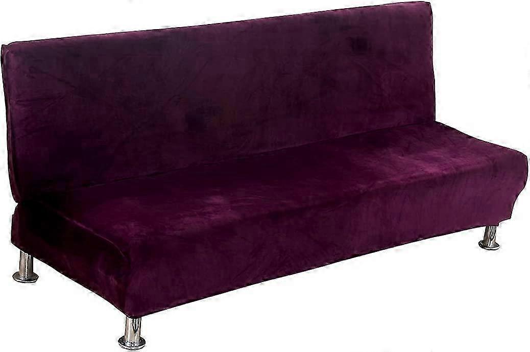 Sofa cover without armrests, 160-190cm, velvet, elastic