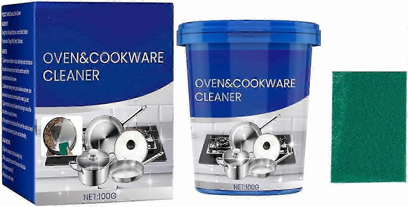 Multi-Purpose Stainless Steel Cleaner for Cookware, Rust Remover and Kitchen Oil Stain Solution