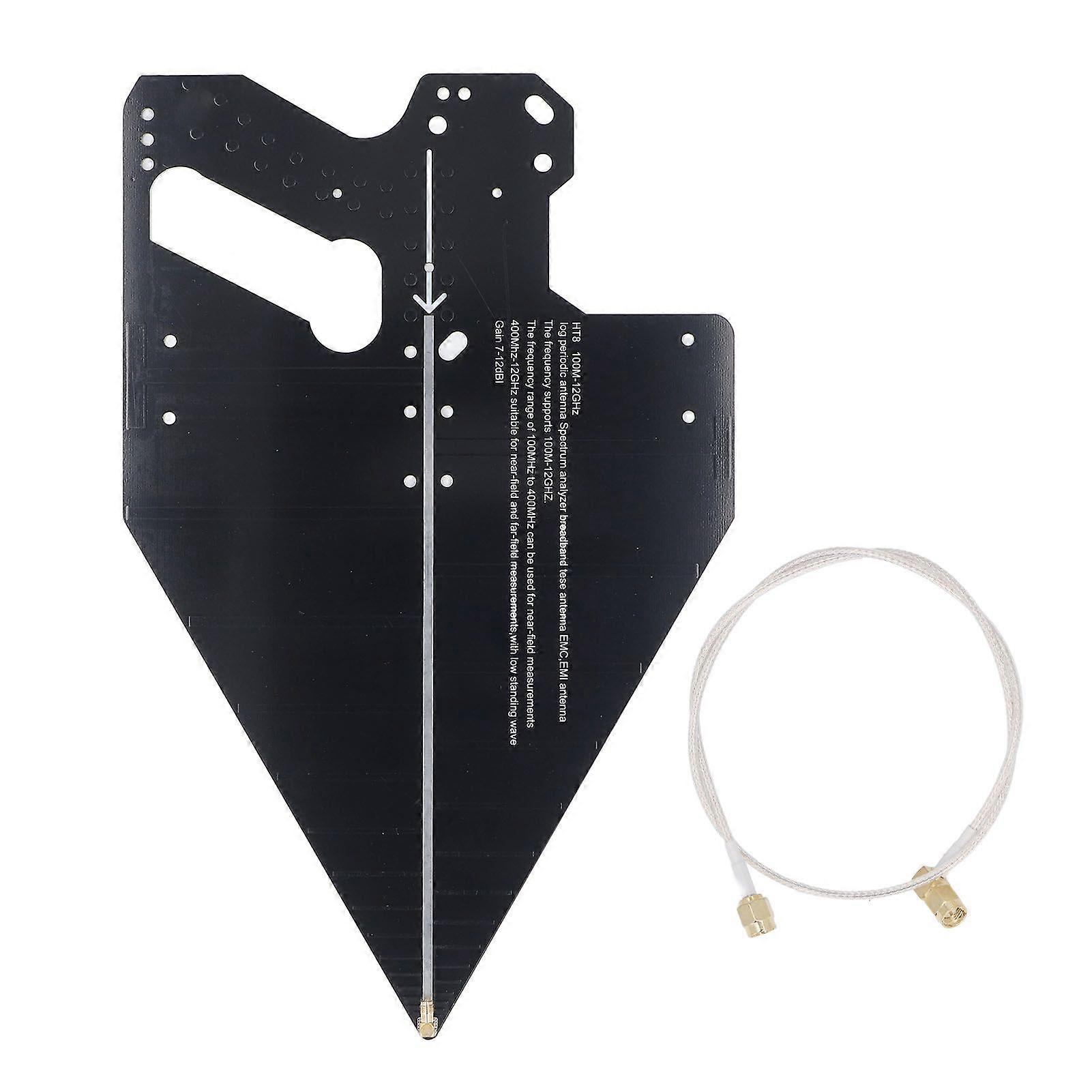 Log Periodic Antenna High Accuracy Wireless 0.112GHz Passive Direction Finding Antenna