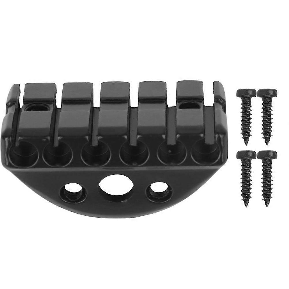 String Locking Nut 6String Headless Electric Guitar Zinc Alloy DIY Parts with Screws