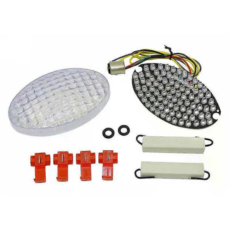 For Buell Blast / Firebolt XB9R XB12R 2002-2009 E-MARK Rear Taillight Tail Light Brake Turn Signals Integrated LED Light