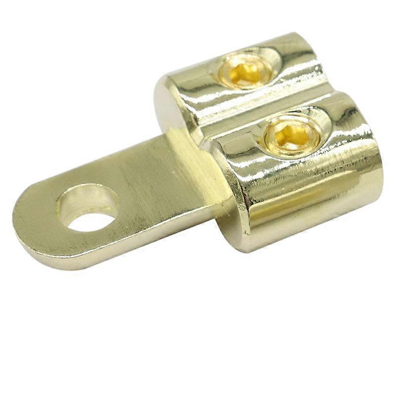 Automotive audio wiring terminals, dual-channel, suitable for 0GA/4GA