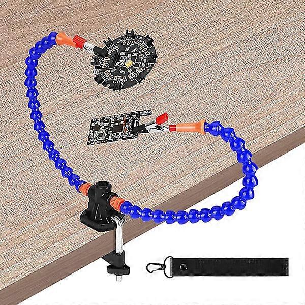 Flexible Helping Hand Third Hands Tool Soldering Accessories Soldering Clamp (Two Hands)
