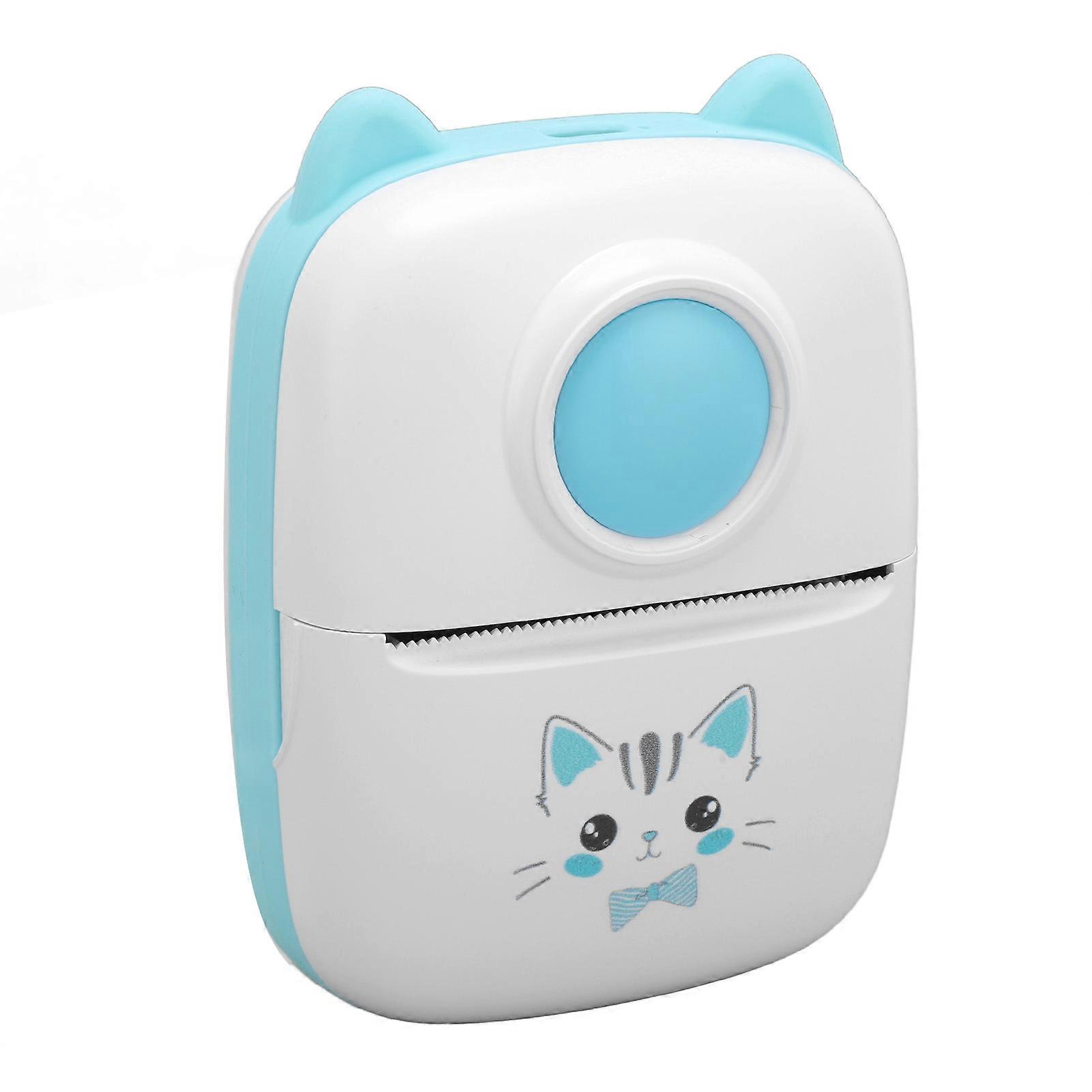 Mini Thermal Sticker Printer 200DPI Bluetooth Portable 1200mAh