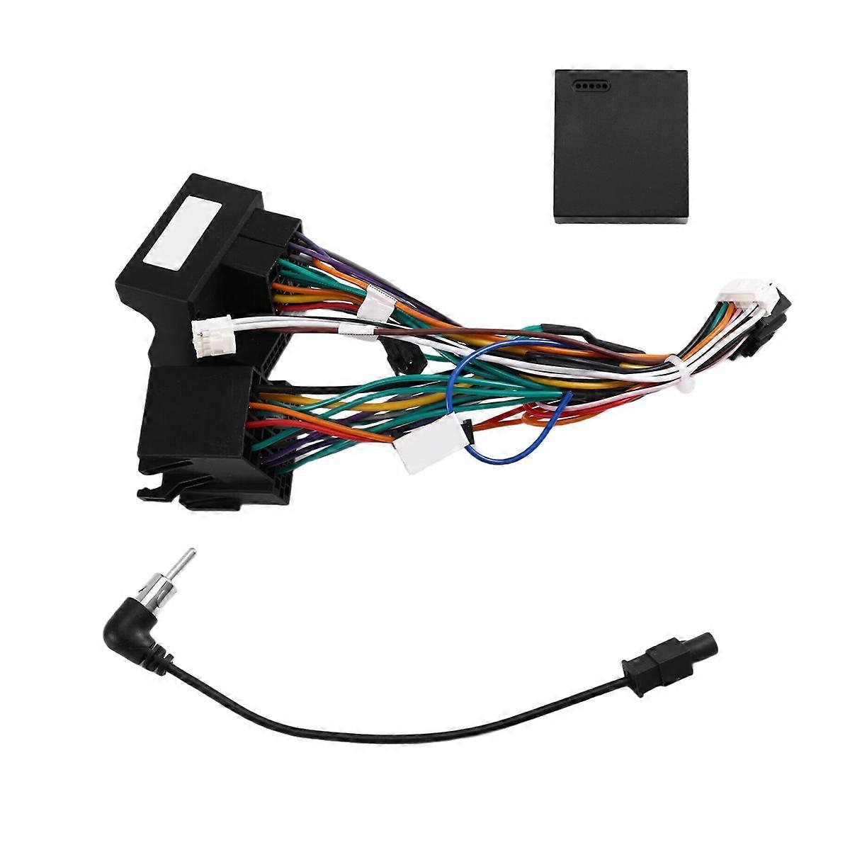 For Android 2 Din Car Radio Canbus Decoder Wiring Harness Adapter for Seat //Arona/Ateca//Toledo 2004-2020