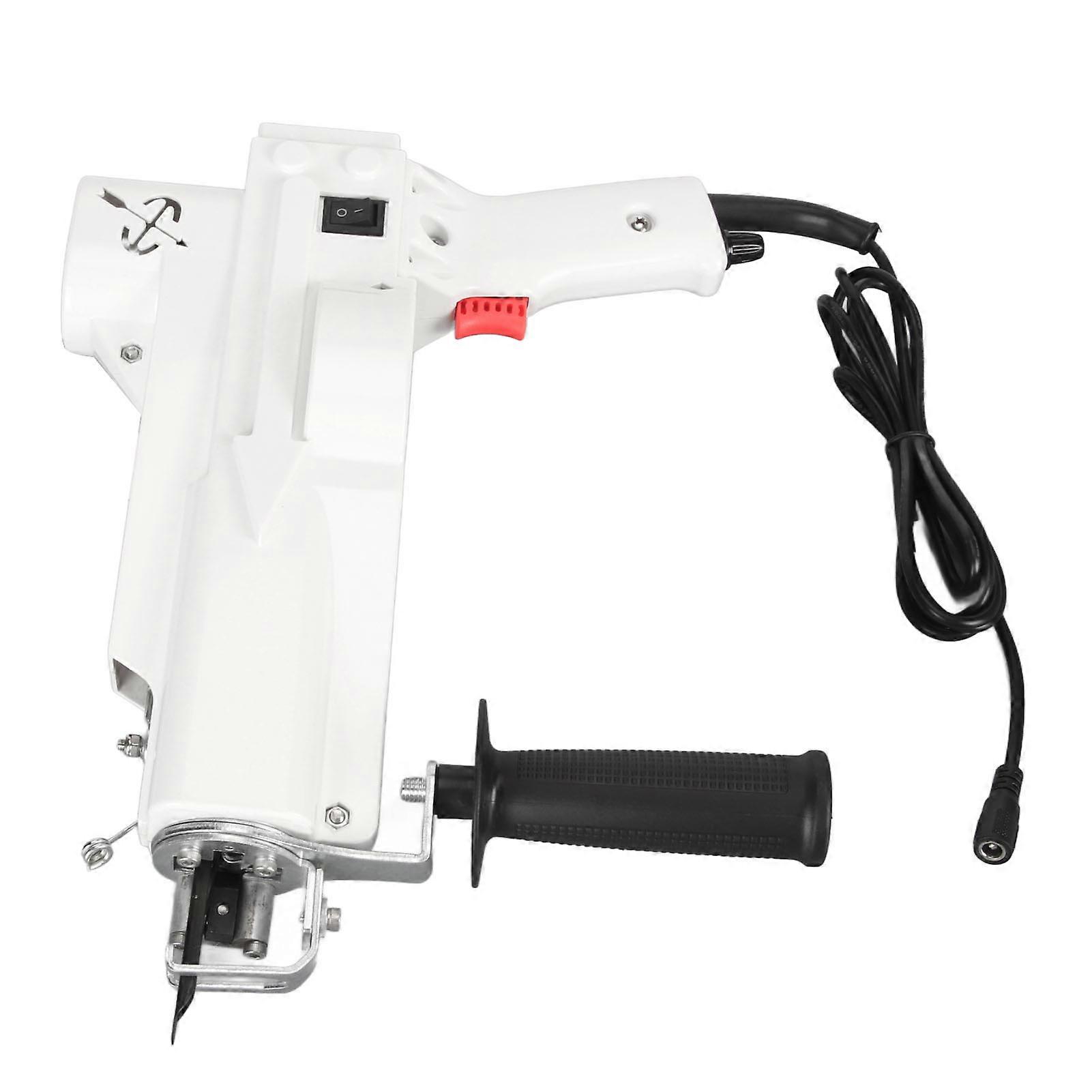 Tufting Gun Kit 2-in-1 Electric Carpet Maker White Handheld Tool