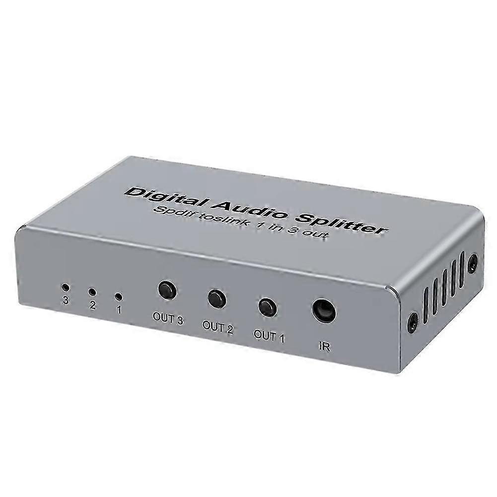 Digital Optical Splitter,SPDIF TOSLINK Digital Optical Audio Splitter