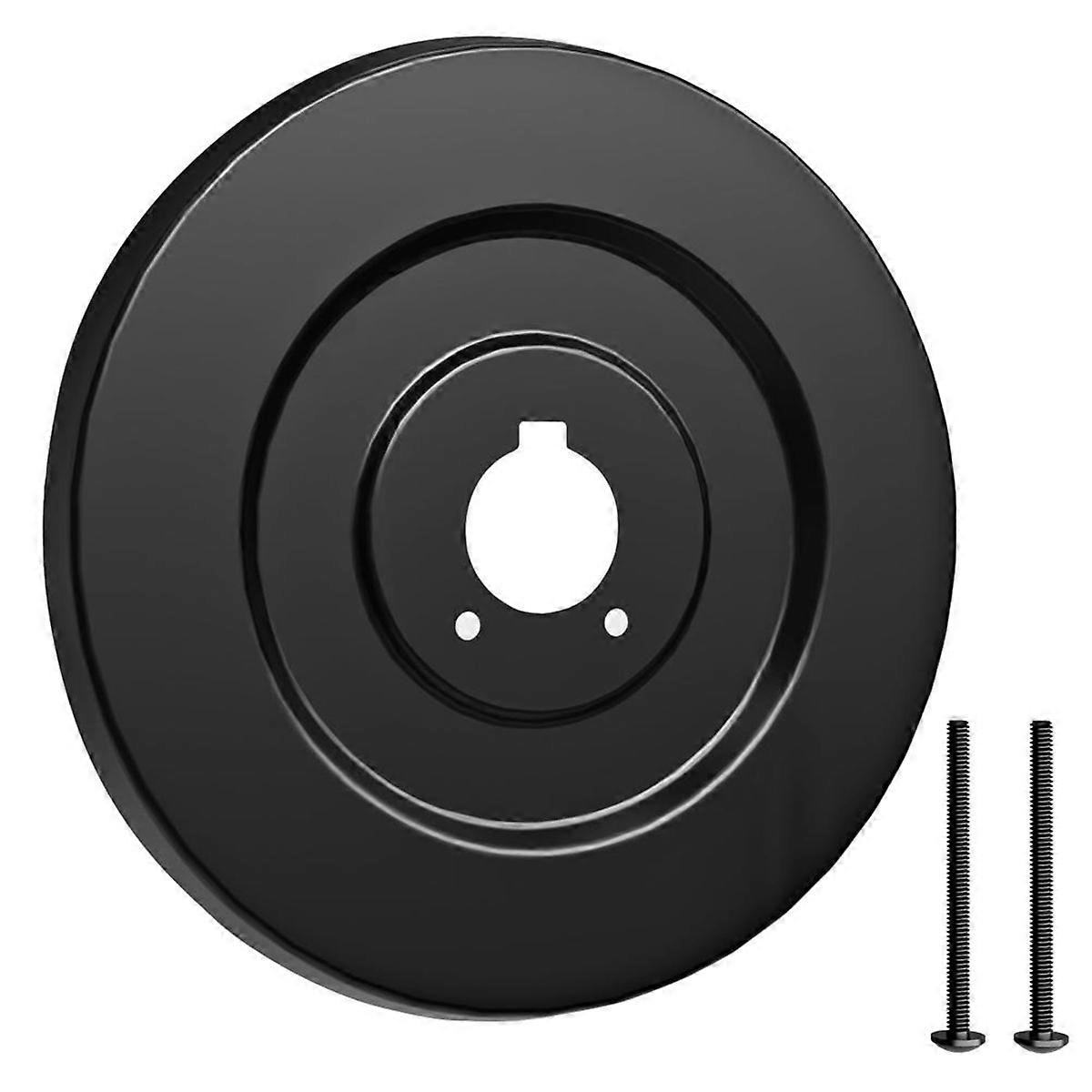 Escutcheon Replacement for 16090 Chateau Collection, for One-Handle Tub and Shower Faucets, Black