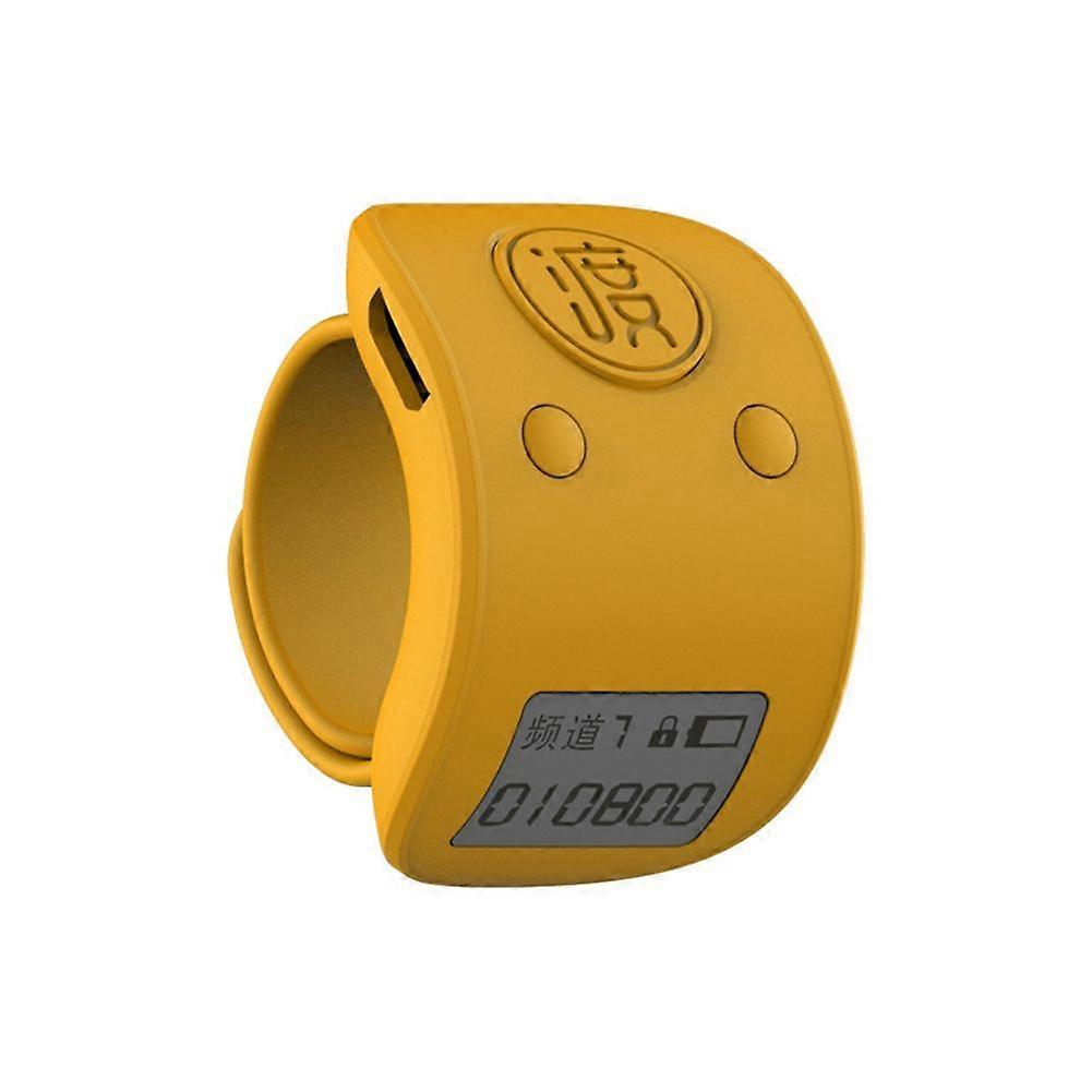 Mini Digital LCD Electronic Finger Ring Hand Tally Counter 6 Digit Rechargeable Counters Clicker-Ye