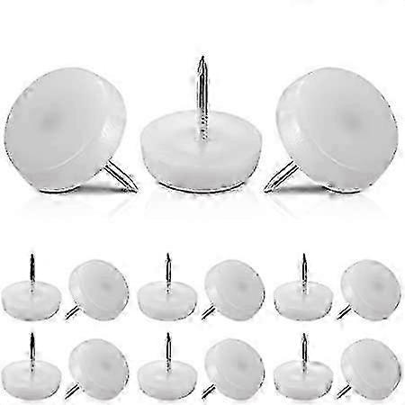 堅木張りの床のための8個の家具スライダー - 椅子の脚のプロテクター、移動するテーブルと椅子のためのナイロングライド、家具の足のための床プロテクター