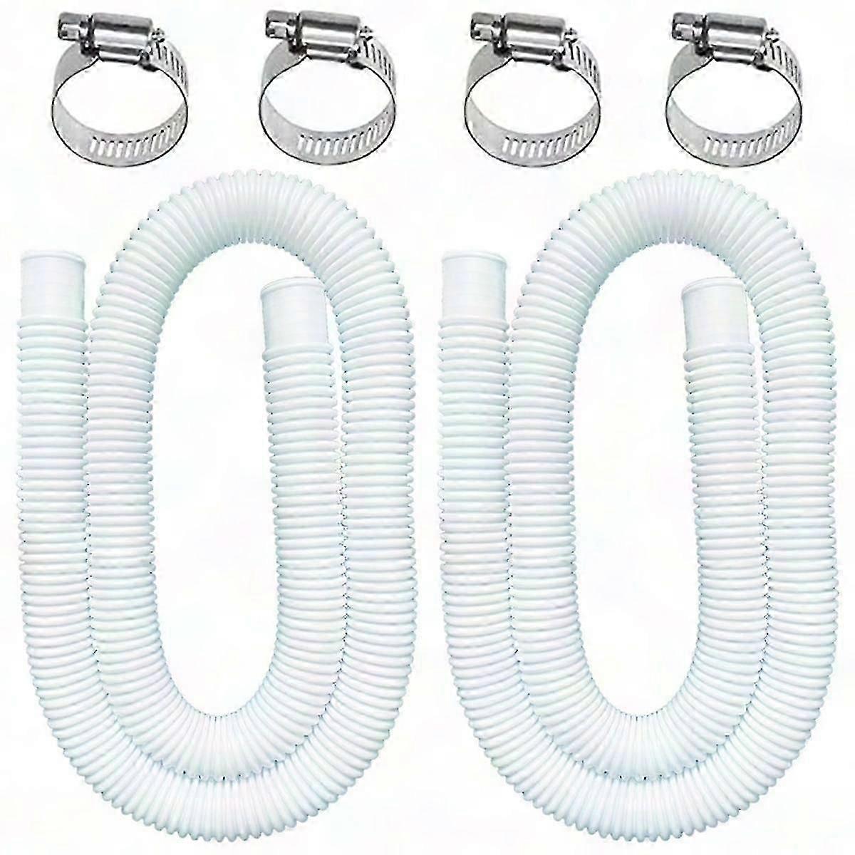 1.5in Pool Hose for Above Ground Pools, 5ft Replacement Pump Hose for Intex 28337EH Filter Pump