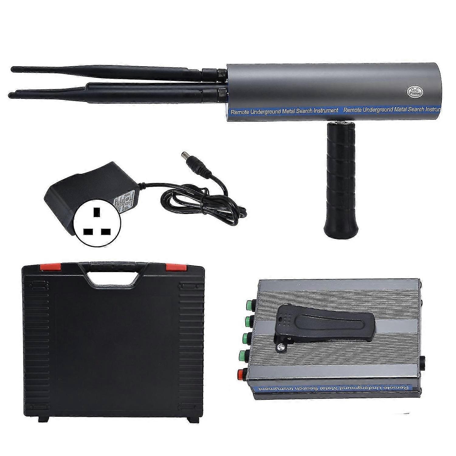 Metal Detector - AKS 1200m Large Range Gold Silver Copper Treasure Finder with Positioning, Plug