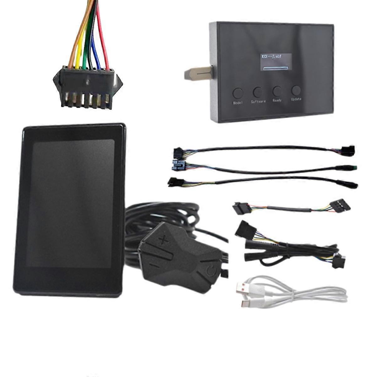 E-Scooter LCD Meter Protocol Writer Identifier Programmer Kit for E-Bike 24V/36V/48V/60V Supports NO