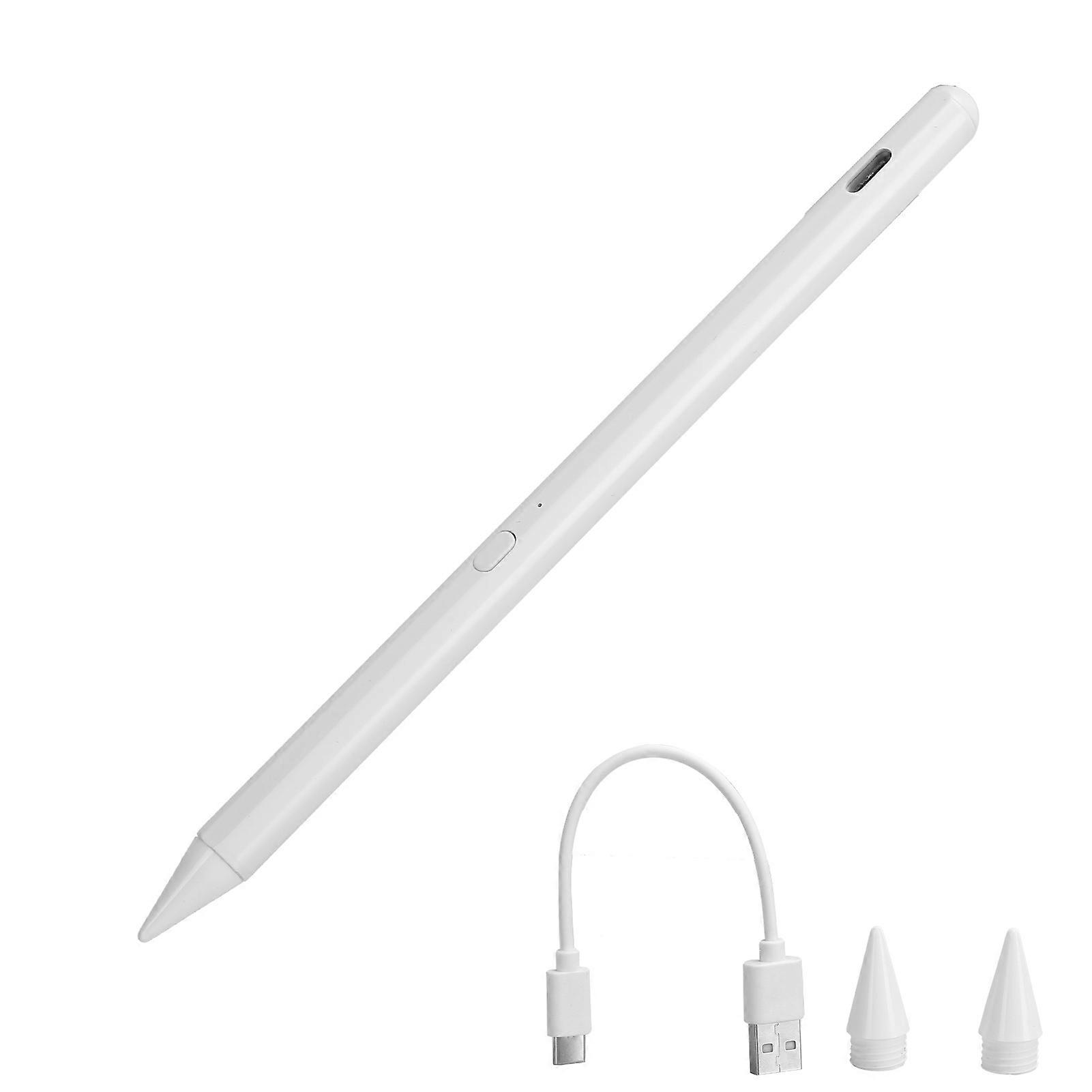 Rechargeable Stylus Pen for iOS Pro11/Pro12 - Touch Screen Precision with Replaceable Nibs