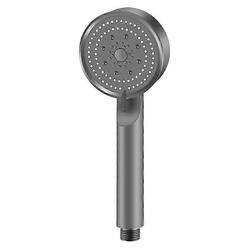 Pressure Shower Head 5Mode Adjustable Multifunction Showerhead Large Water Spray Nozzle Color Sliver Model C