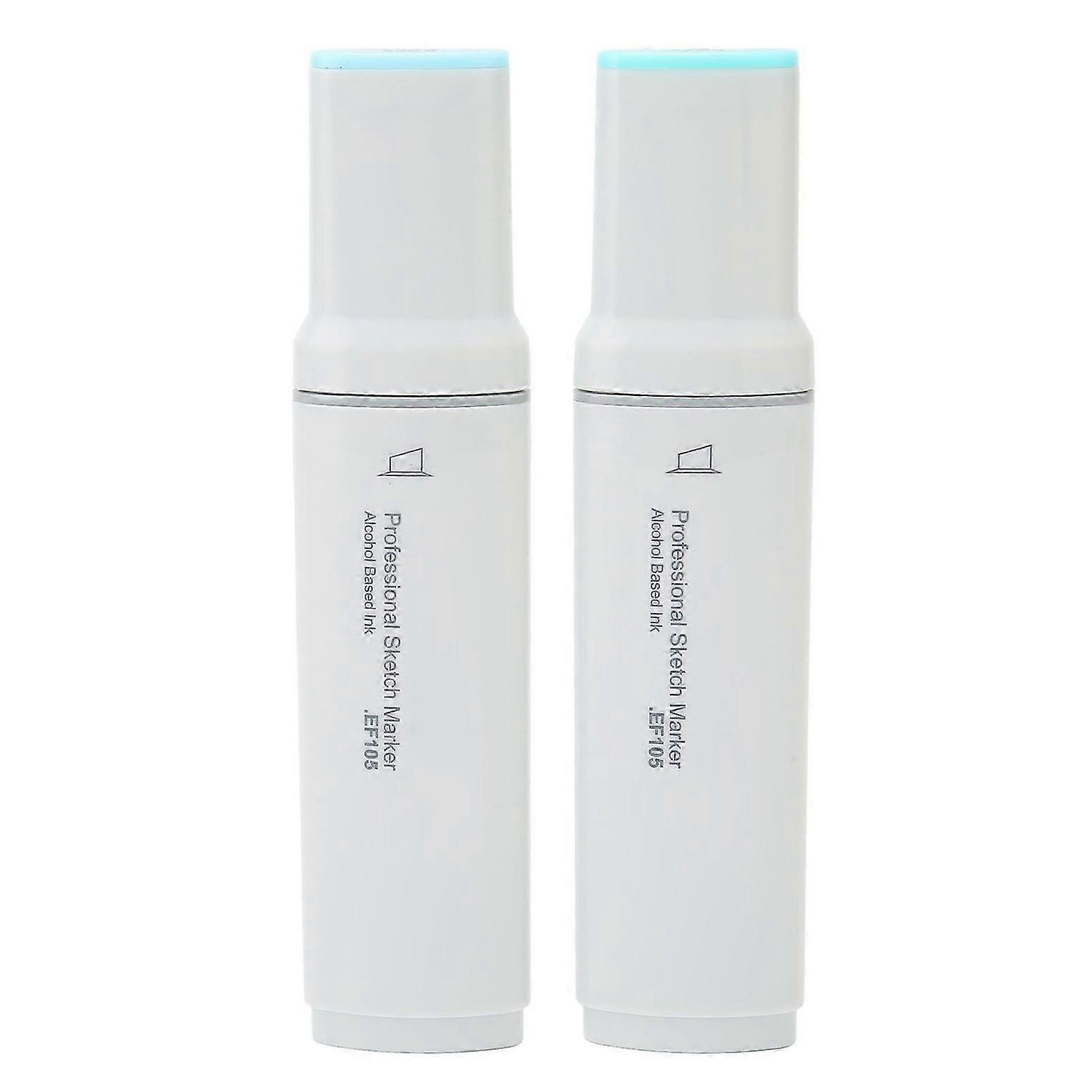 2025 Latest Model 2pcs Jumbo Markers Professional Quick Drying Even Ink