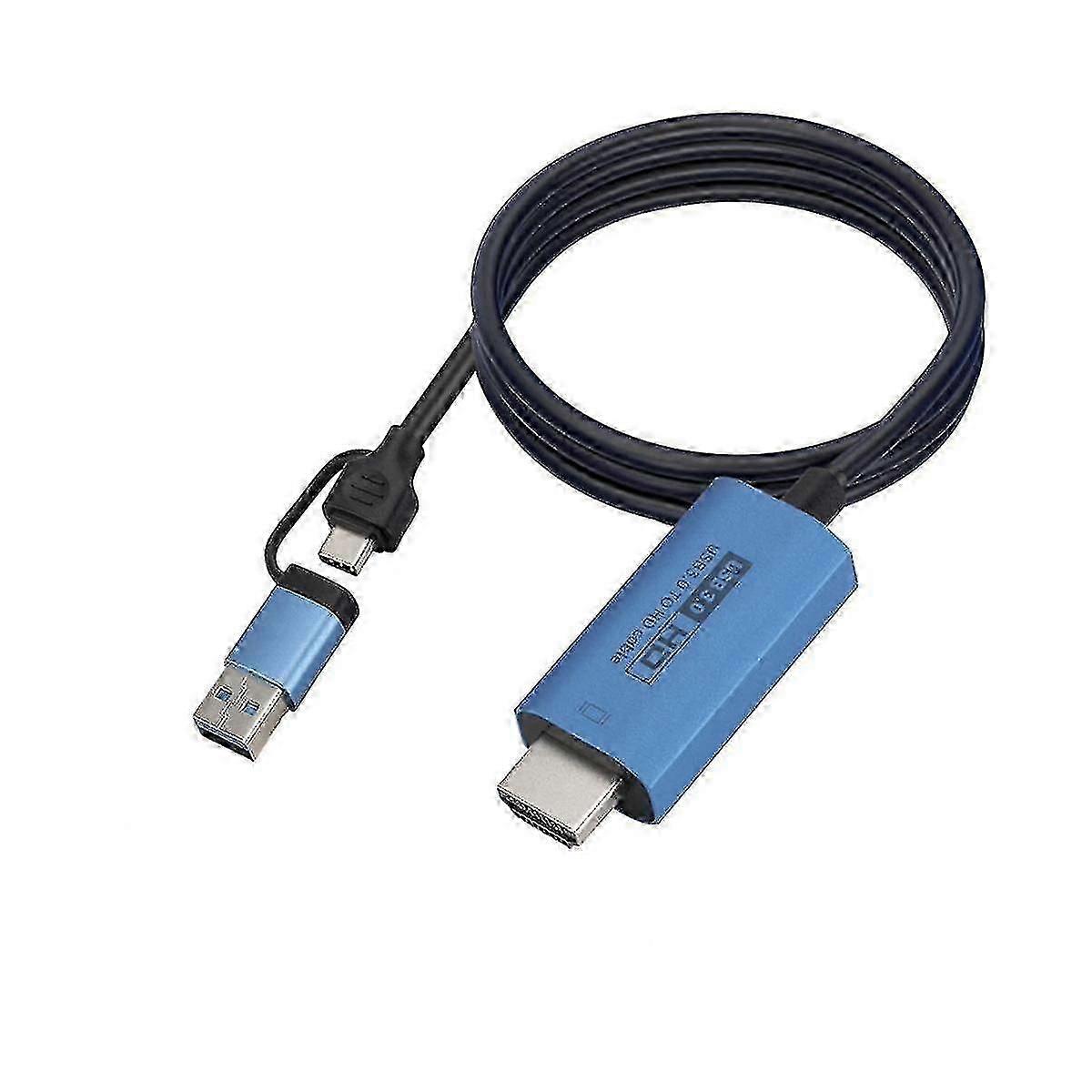 Adapter Cable For Phone To Tv, Type C/-usb To -compatible Adapter 1080p To -compatible Converter-YUHAO