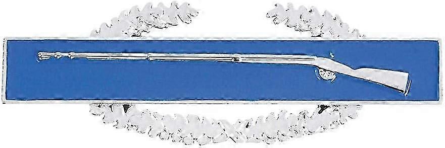 Combat Infantry Badge (CIB) Officially Licensed Car Emblem Red