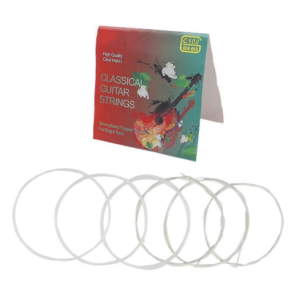 Classical guitar strings wooden guitar strings transparent nylon affv