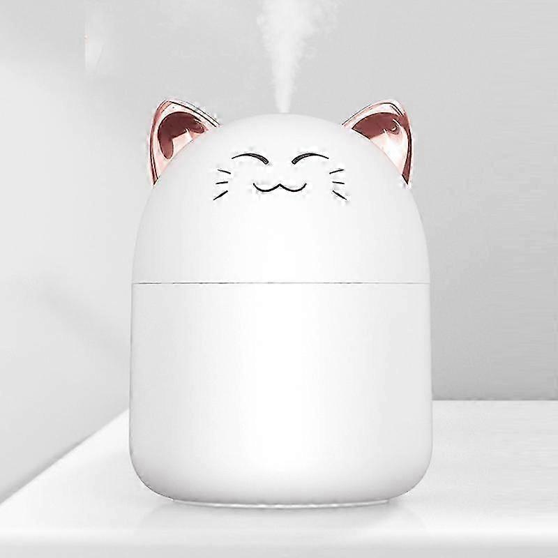 2025 Desktop Humidifier With Colorful Ambient Light 250ml Capacity Aroma Diffuser for Home Aromatherapy Humidifiers Diffusers Bedroom