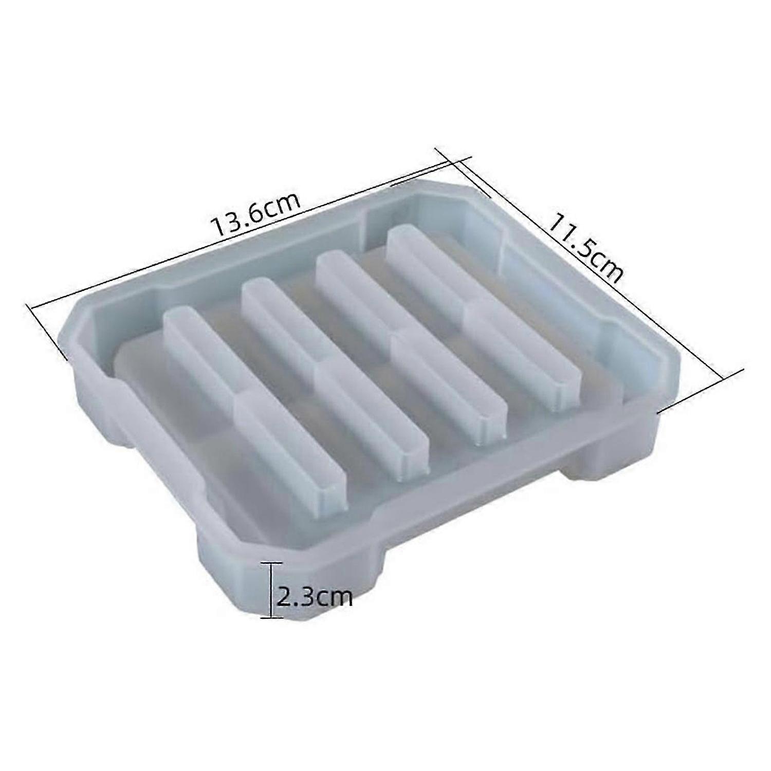 4 Circular Coaster Molds & 1 Square Coaster Holder Epoxy Resin Mold