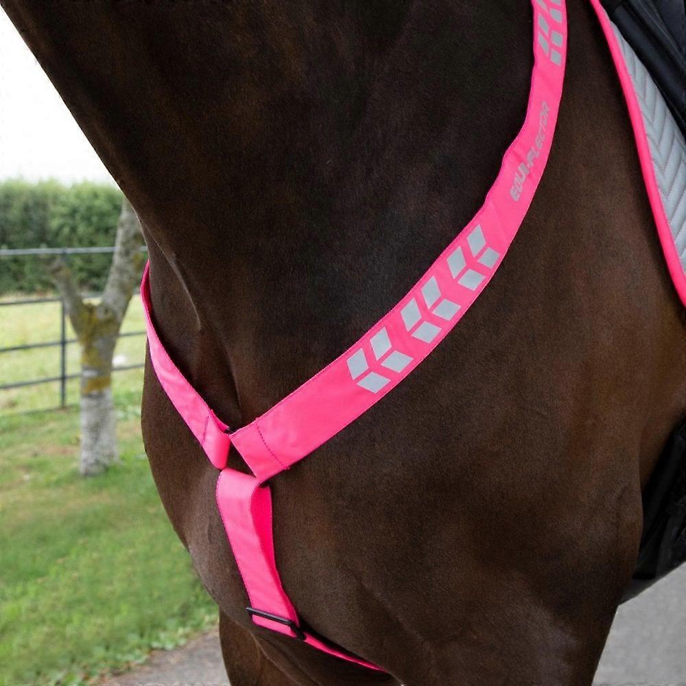 Shires Equi-flector Breastplate - Pink