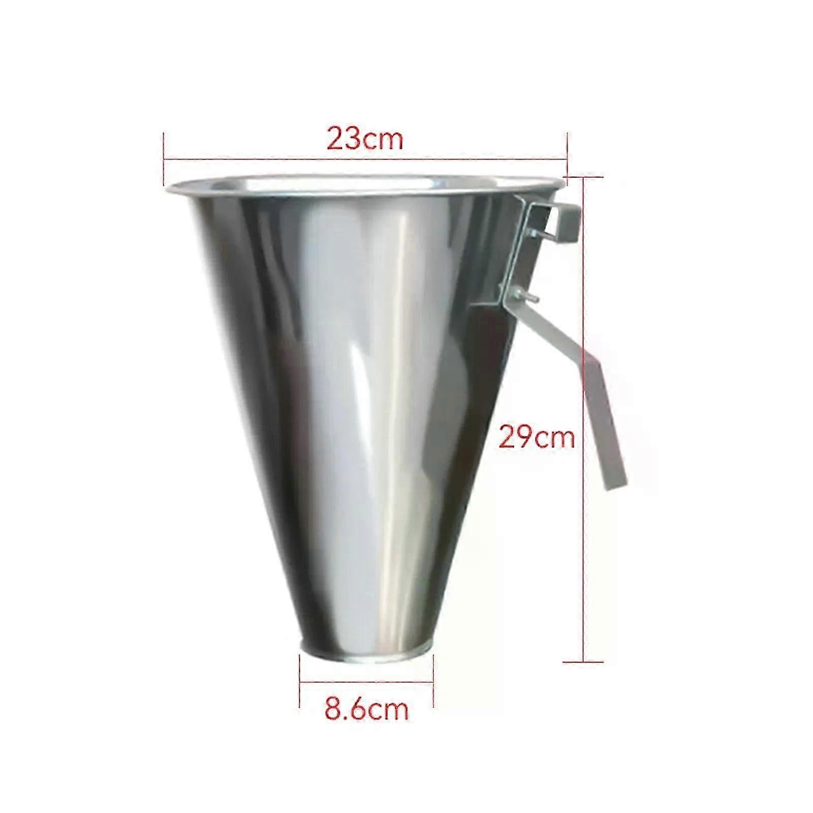 Cone Funnel Chicken Killing Poultry Duck Equipment Poultry Restraining Cone Slaughtering Tool Slaughter Processing Blood Steel