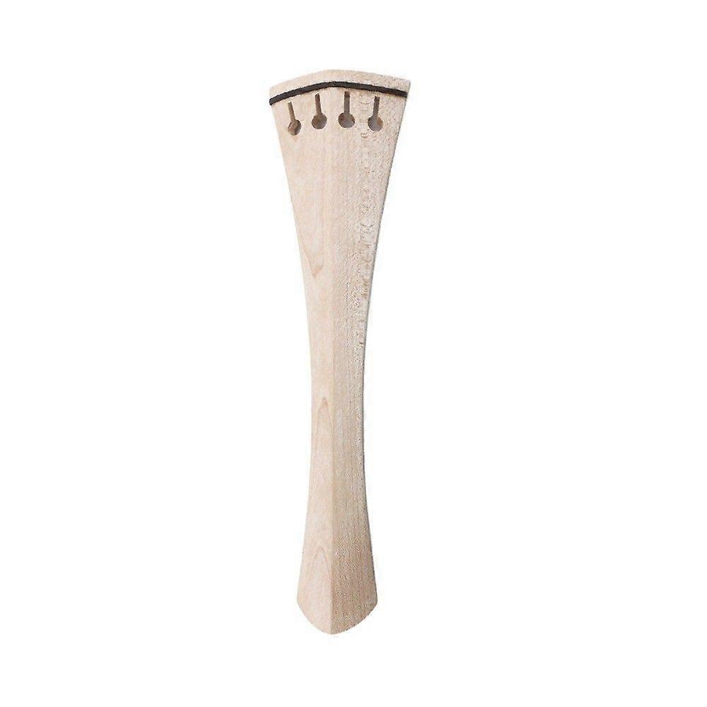 Professional 4/4 Cello Tailpiece Board: Maple Wood String Panel With Precision Tuning - Solid Wood Tailpiece For Enhanced Performance