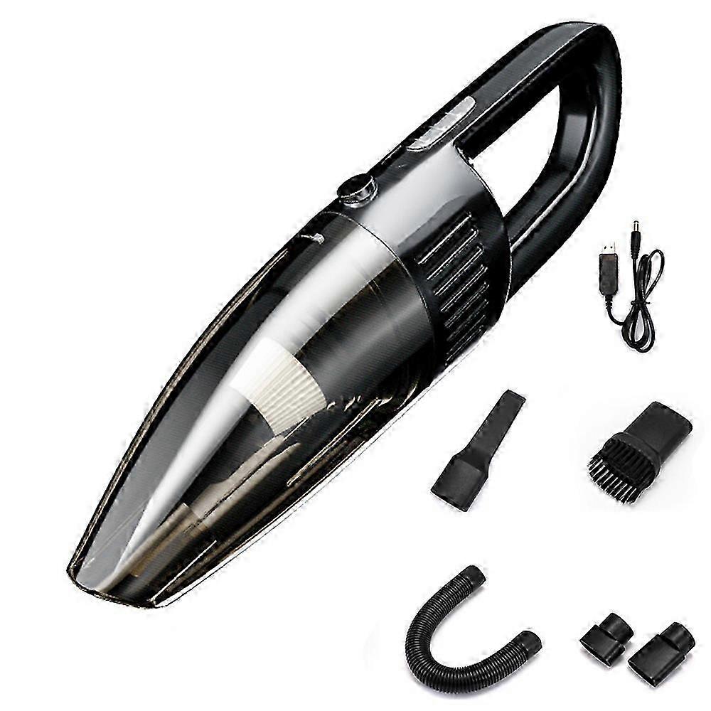 Handheld vacuum with lithium-ion battery for quick charging