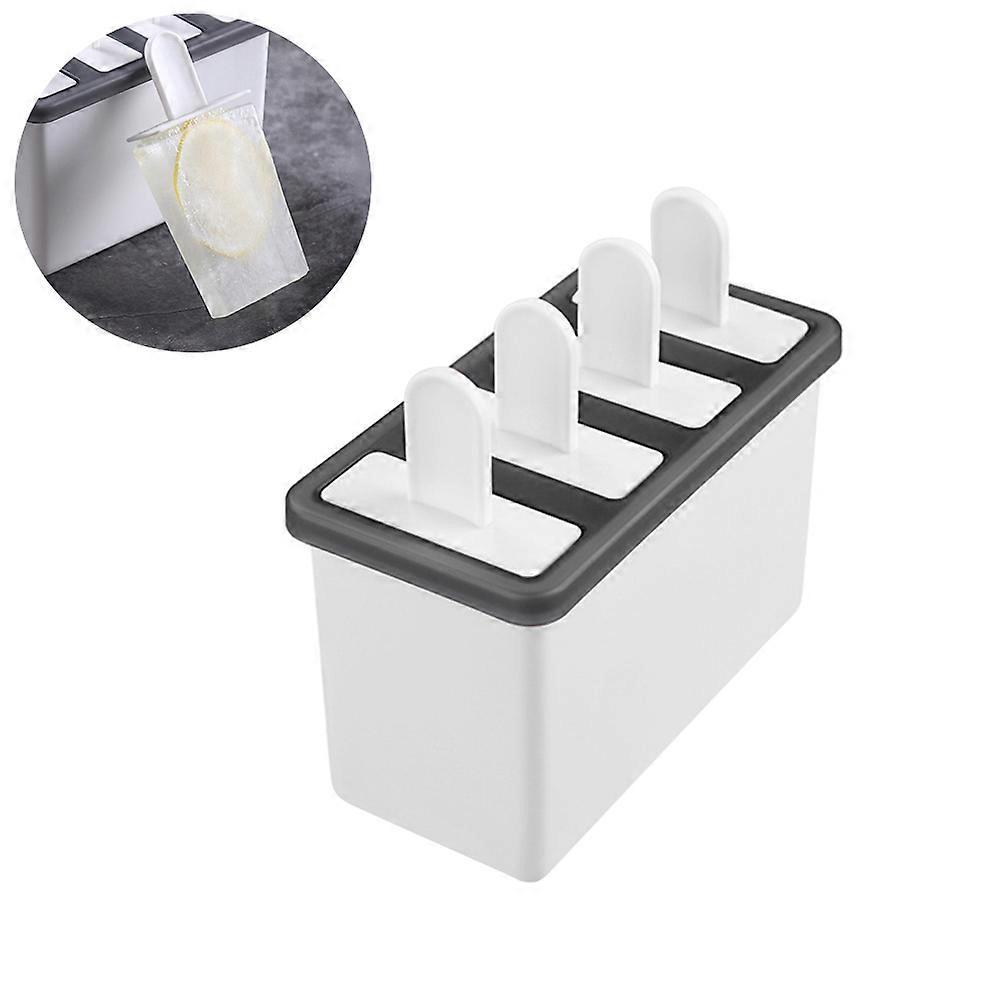 Ice Mold 4 Cavities Popsicle Mold Maker for Making Ice Trays