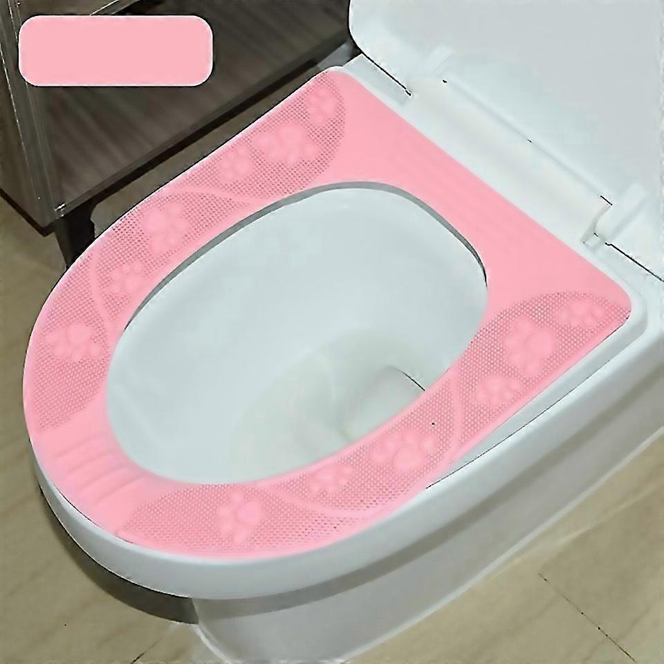 Für 2er-Pack Toilettensitzabdeckung Silikon wiederverwendbare Öldeckelabdeckungen