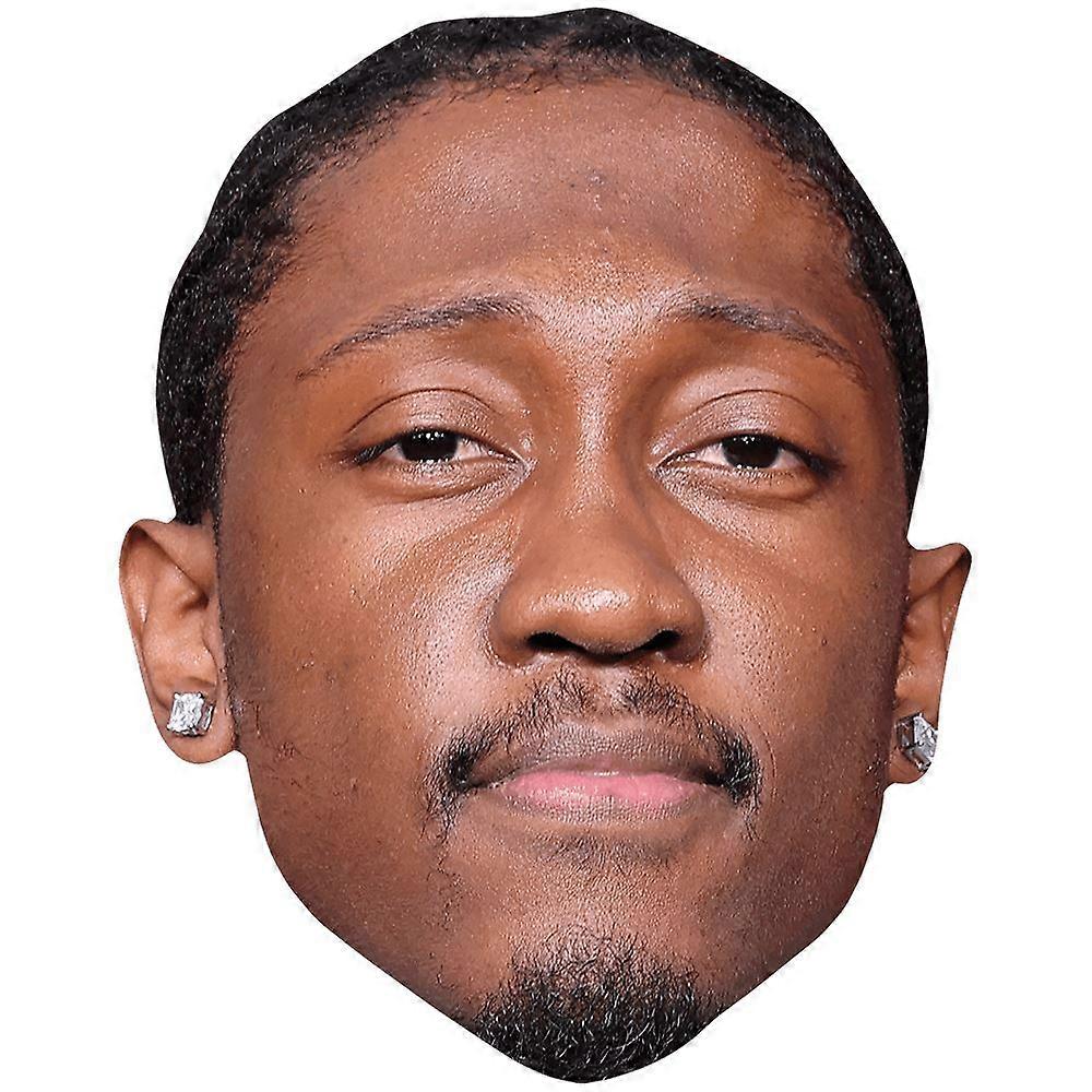 Jalen Williams (Goatee) Celebrity Mask, Flat Card Face