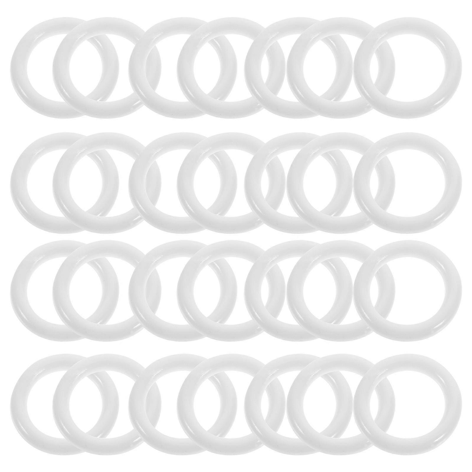 Curtain Grommets Plastic Ring for Home Drapery 200Pcs Pack