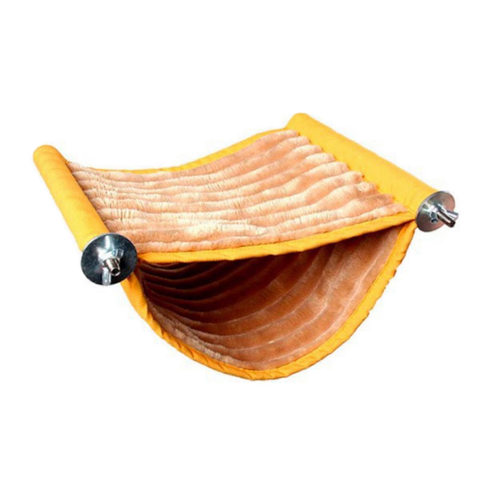 Pet Hammock Bed Removable Hanging Warm Nest for Parrot Hamster Window Sill