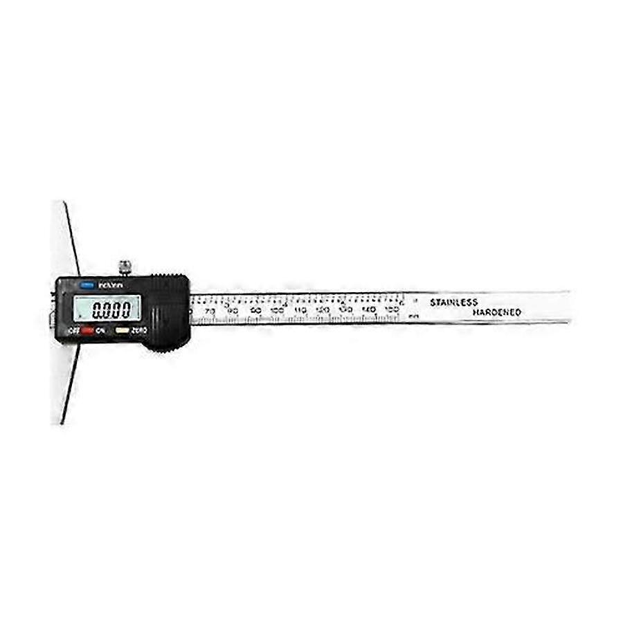 Digital Depth Gauge Caliper 0-150mm Measuring Tool