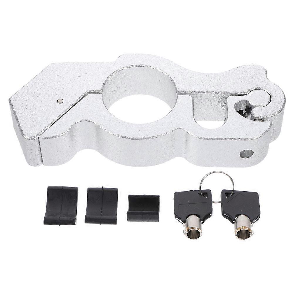 Aluminum Alloy Motorcycle Lock Handlebar for Throttle Lock and Brake Lever 2Pcs