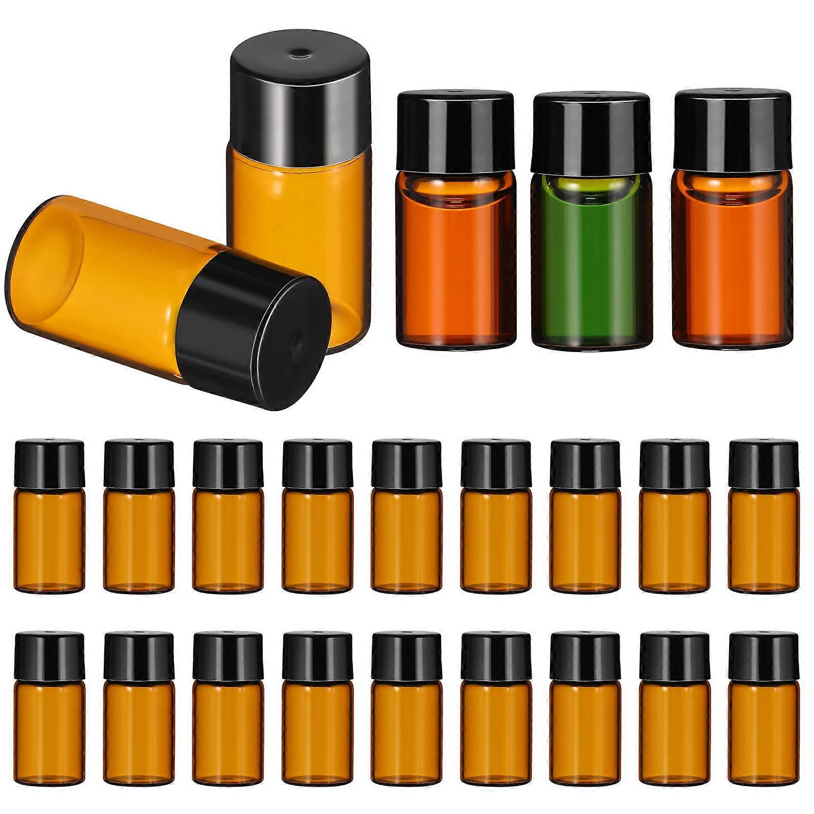Storage Essential Oil Bottles Pack Of 150 Pcs Glass Vials For Travel And Daily Use With Sturdy Leakproof Features And