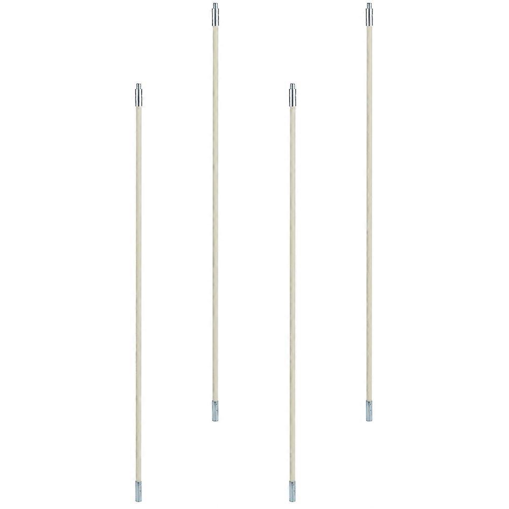 Professional Chimney Cleaning Rods Dryer Vent Brush Rods 20Pcs Kit