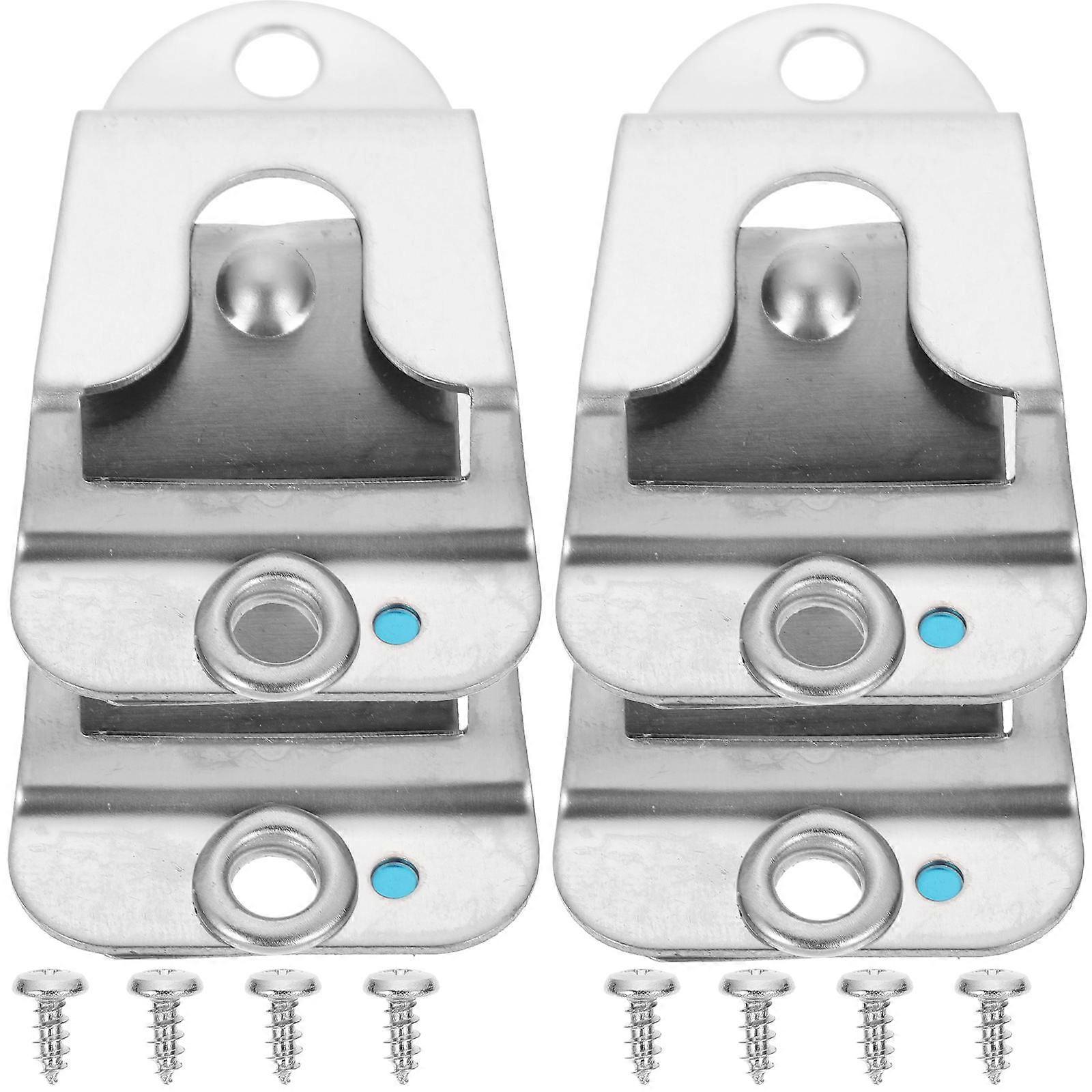 16Pcs Mic Hanger Clips Microphone Holder for Handset Use with Screws