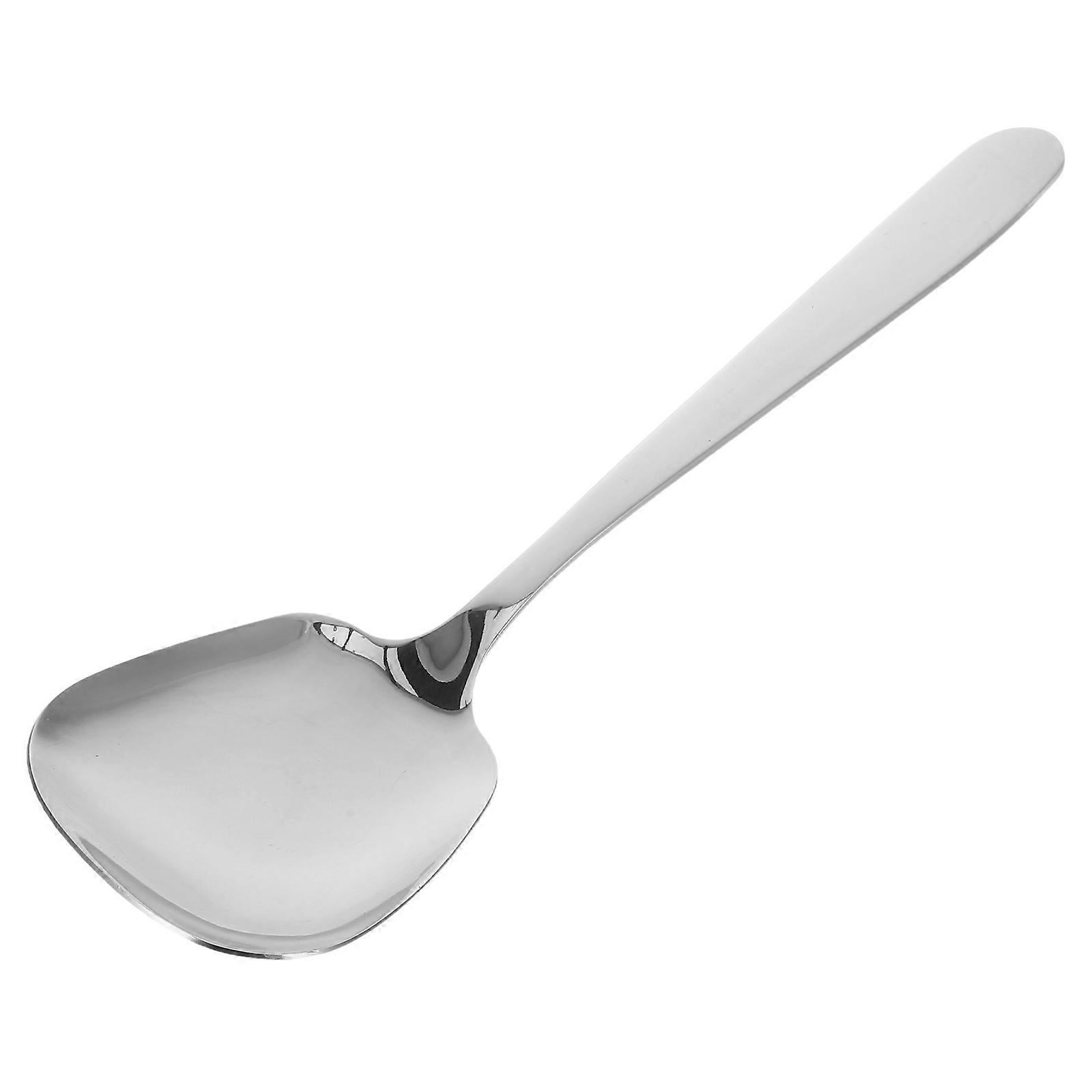 Large Stainless Steel Serving Spoons Cooking Utensils Set 4Pcs for Dining