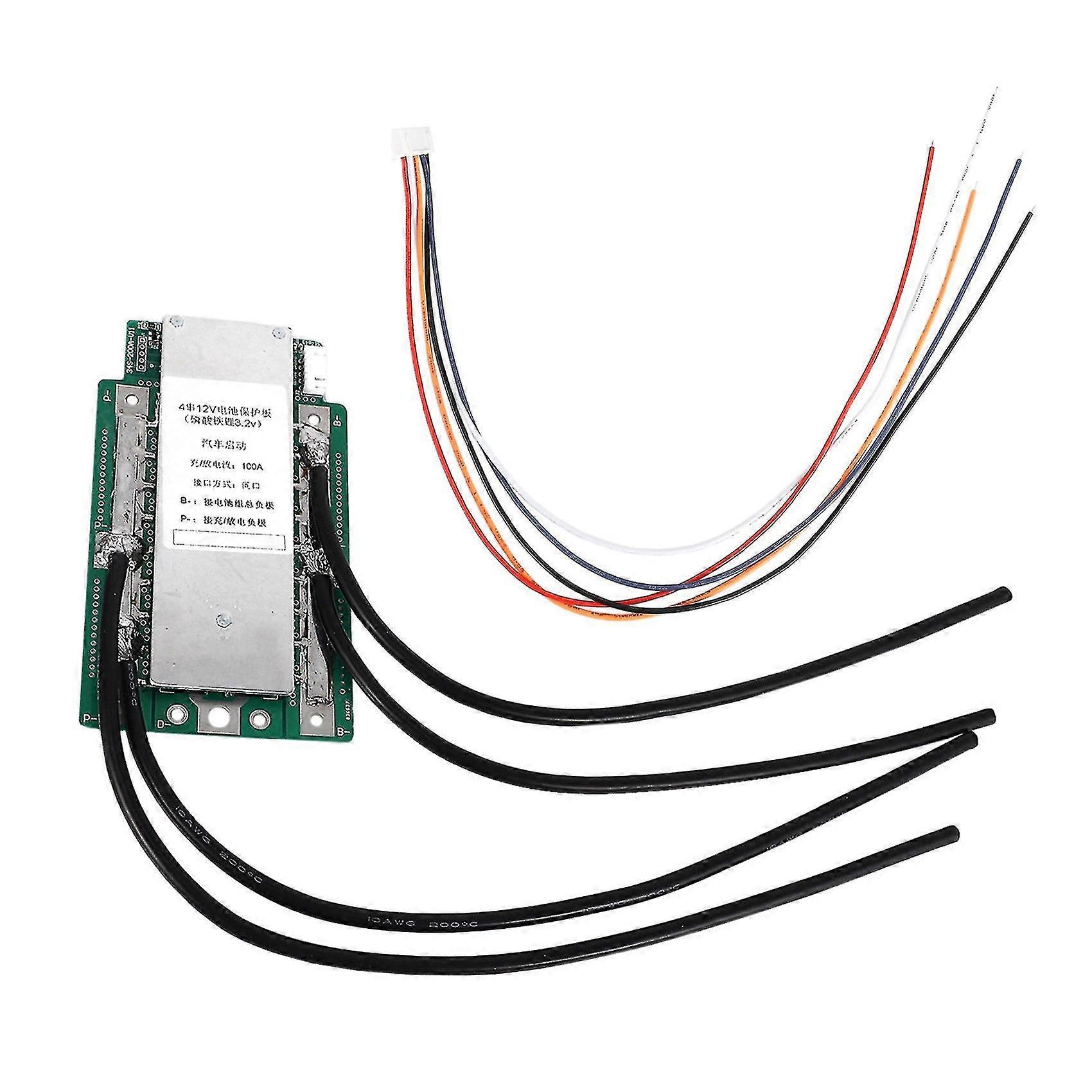 2025 4s 12v 100a Lifepo4 Lithium Battery Protection Board For Car Start Module High Current Bms Pcb Prot